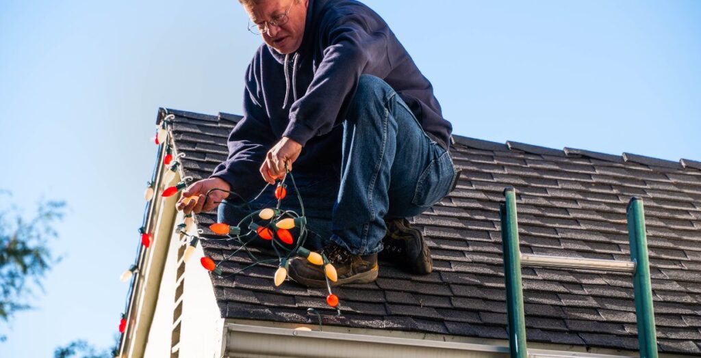 Residential Christmas Lights Installation