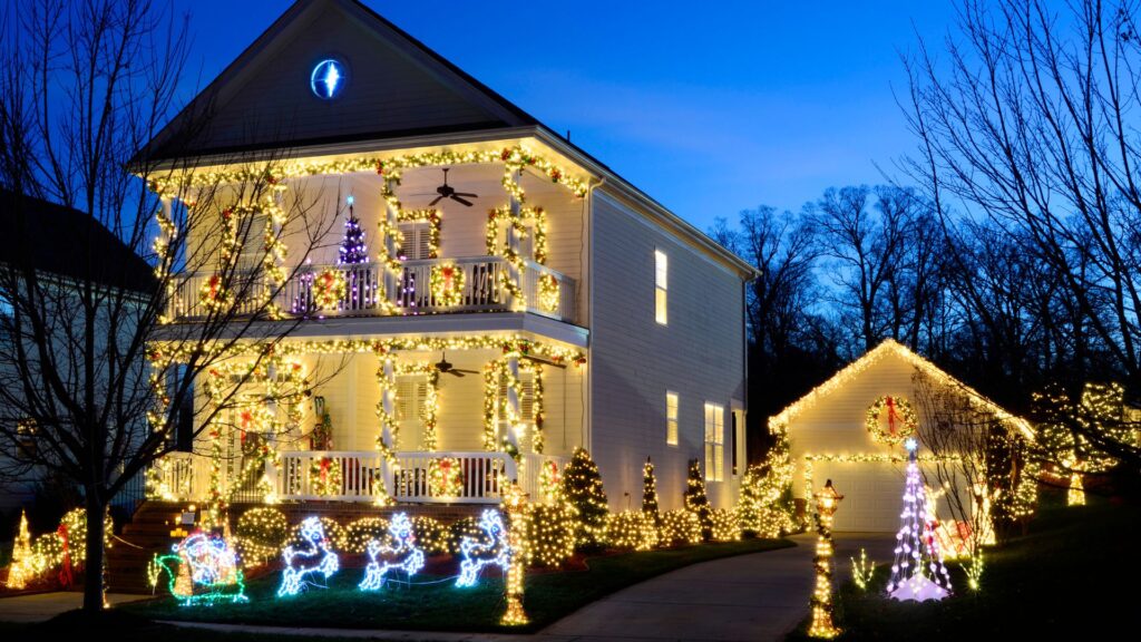 Christmas Lights in Boise, ID